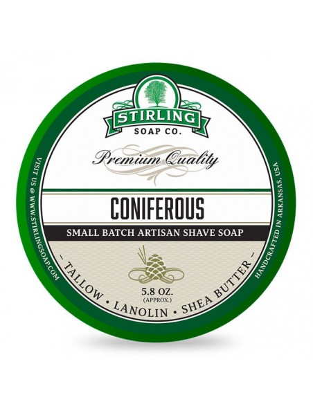 Stirling Soap Co. Sapone da Barba Coniferous 170ml