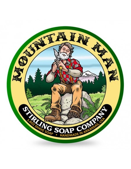 Stirling Soap Co. Sapone da Barba Mountain Man 170ml