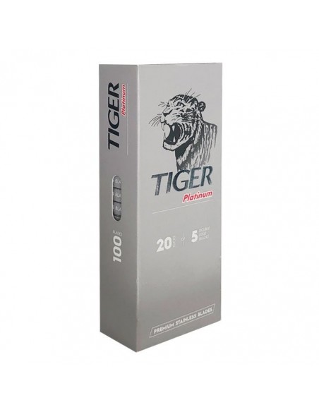 Tiger Platinum 100 lamette da barba