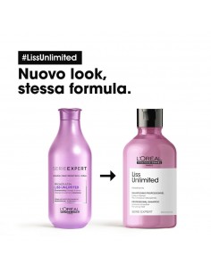 L'Oréal Professionnel Paris Serie Expert Liss Unlimited Shampoo 300ml - shampoo per capelli crespi 2