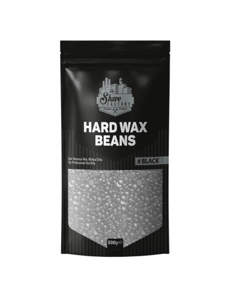 Cera depilatoria in perle nere senza strisce 500gr uso professionale – The Shave Factory