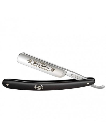 Boker King Cutter Black 5/8 punta tonda rasoio mano libera