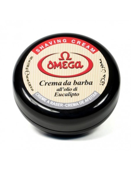 Omega sapone da barba in ciotola all’eucalipto 150ml