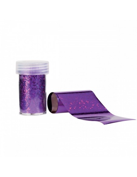 Estrosa Holographic Purple - Foil Transfer Effect