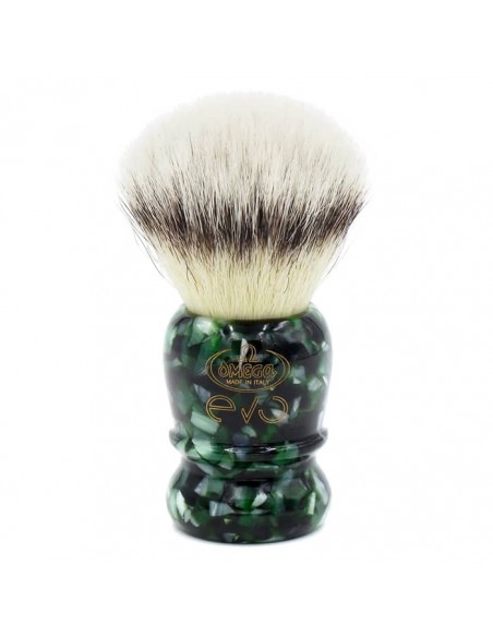 Omega pennello da barba evo 2.0 special veteran in fibra sintetica