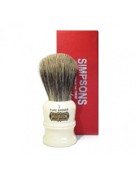 Simpson Pennello da Barba Duke 2 Pure Badger Simpson Pennello da Barba Duke 2 Pure Badger