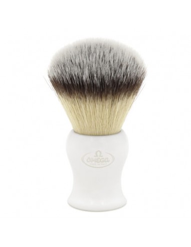 Omega Pennello da barba in fibra sintetica Hi-Brush 46904