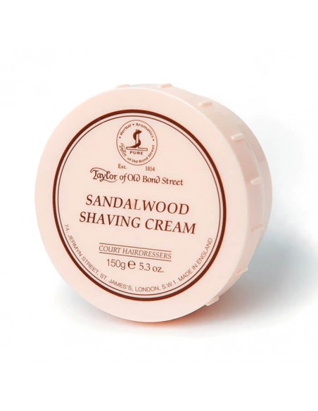 Taylor Of old Bond Street Crema da Rasatura Sandalwood  150 GR TOBS