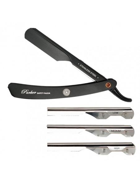 Parker rasoio a mano libera shavette regolabile Parker PTABK