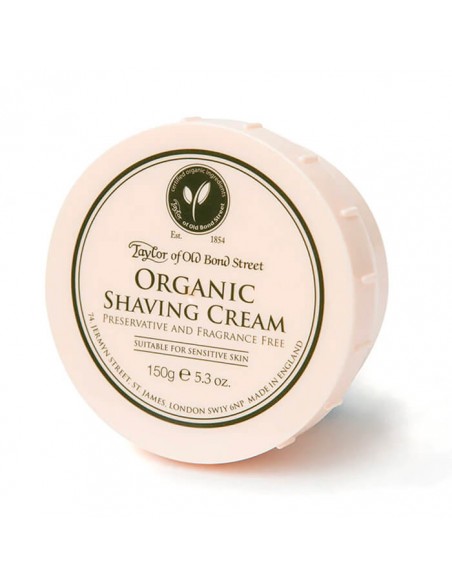 Taylor of Old Bond Street sapone da barba Organic 150gr