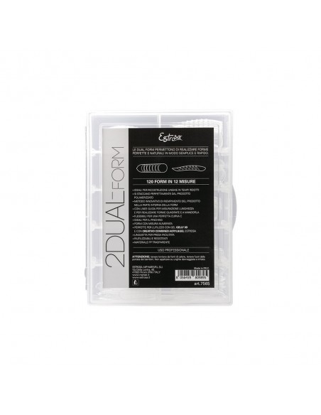 2Dual Form Nail Tips - Estrosa - 120 pz