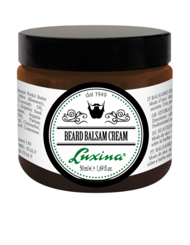 Luxina beard balsam cream no rinse 50ml balsamo da barba senza risciacquo