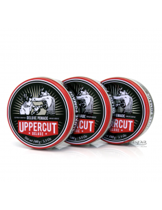 Uppercut Deluxe cera per capelli Deluxe Pomade 3 X 100GR