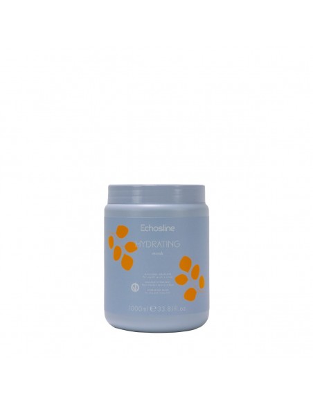 Echosline Hydrating Mask 1000 ml maschera idratante per capelli secchi e crespi