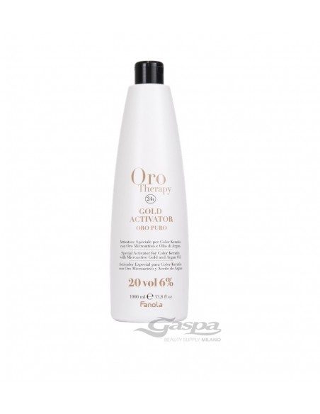 Fanola Oro Therapy Gold activator Oro Puro 20 Vol 1000ml