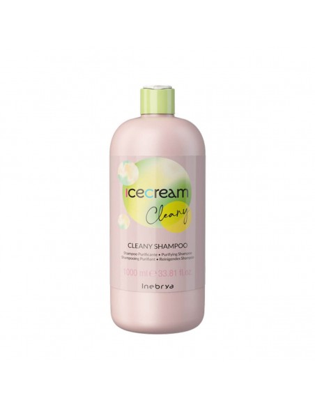 Inebrya Ice Cream Cleany Shampoo Purificante 1000ml per cute sensibile e impura