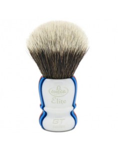 Omega pennello da barba GT Series Elite sintetico Gulf Livery 2