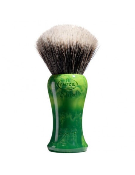 Omega pennello da barba 5 Elements Earth in fibra sintetica Elite MB1931/EA