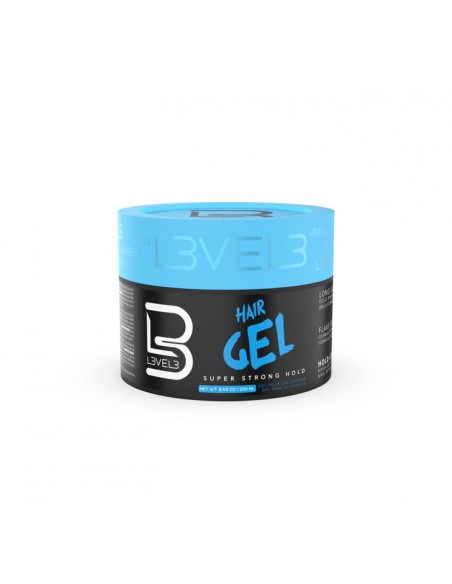 L3LEVEL3 Super Strong Hair Styling Gel 250ml Super Strong Hair Styling Gel