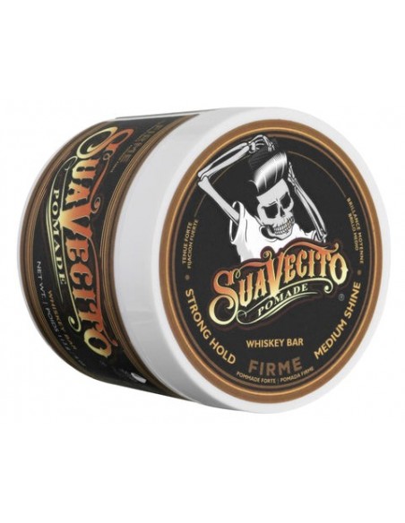 Suavecito Whiskey Bar Firm Strong Hold Pomade 113gr