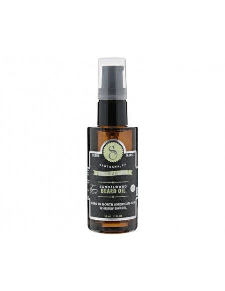 Suavecito Premium Blends Sandalwood Beard Oil 30ml Olio per barba al Sandalo
