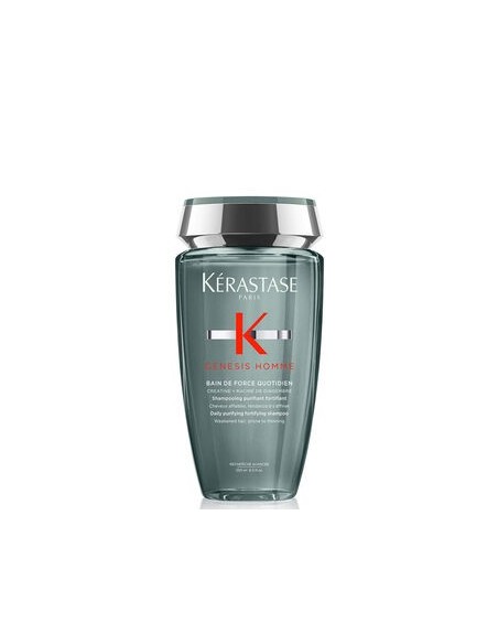 Kerastase Genesis Homme Bain De Force Quotidien 250ml - shampoo fortificante e purificante