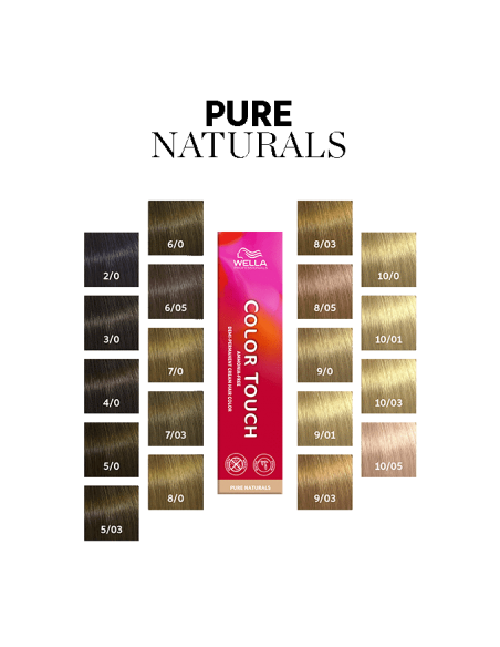 Wella Professionals Color Touch Pure Naturals 60ml Colorazione Demi Permanent