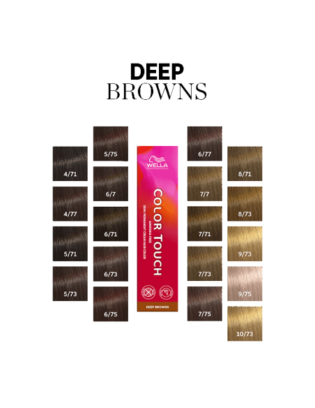 Wella Professionals Color Touch Deep Browns  60ml Colorazione Demi Permanent