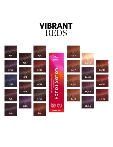 Wella Professionals Color Touch Vibrant Red 60ml Colorazione Demi Permanent