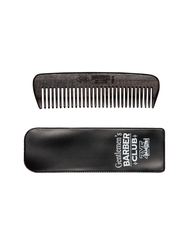 3Ve Maestri Gentleman Barber Pettine Rado in Legno da Barba e Baffi