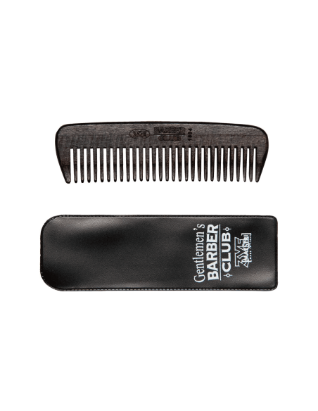 3Ve Maestri Gentleman Barber Pettine Rado in Legno da Barba e Baffi