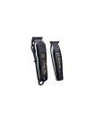 Wahl Combo Barbers Magic Clip Black cordless Clipper e Trimmer