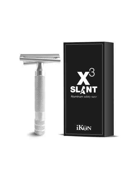 Ikon X3 slant rasoio di sicurezza in alluminio