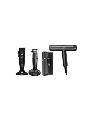ONYX BLACK KIT BARBER 4PZ CLIPPER+TRIMMER+SHAVER+PHON
