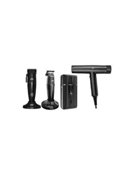 ONYX BLACK KIT BARBER 4PZ CLIPPER+TRIMMER+SHAVER+PHON