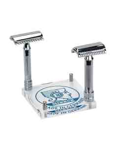 MERKUR STAND PER RASOIO DI SICUREZZA IN PLEXIGLASS 4 SLOT