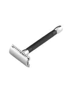 Merkur 30c rasoio di sicurezza pettine chiuso manico corto nero