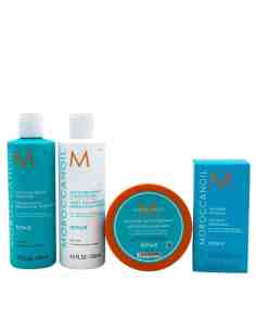 MOROCCANOIL MOISTURE REPAIR KIT RIPARAZIONE CAPELLI DANNEGGIATI SHAMPOO 250 ML-CONDITIONER 250 ML-MASCHERA 250 ML-CREMA 75 ML