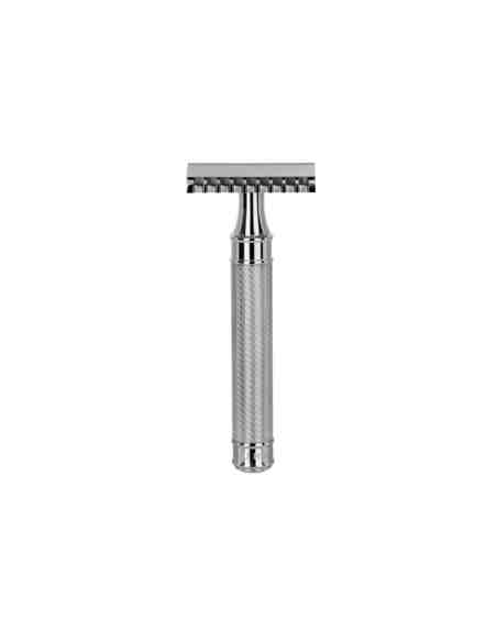 MUHLE R41 GS RASOIO DI SICUREZZA PETTINE APERTO IN ACCIAIO INOX