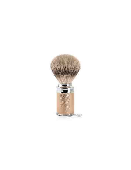 Muhle Traditional Rosegold Pennello da Barba in Tasso Silvertip