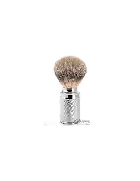 MUHLE TRADITIONAL CROMATO PENNELLO DA BARBA IN TASSO SILVERTIP