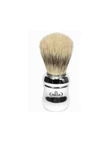 OMEGA PENNELLO DA BARBA GIGANTE 1048 IN PURA SETOLA EFFETTO TASSO