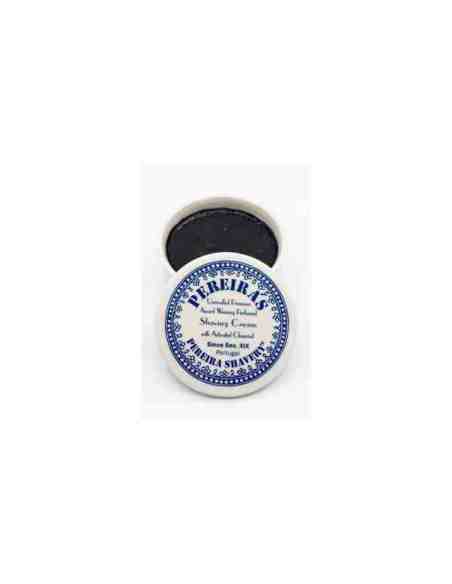 PEREIRA SHAVERY SAPONE DA BARBA CON CARBONE ATTIVO 120 GR CIOTOLA CERAMICA