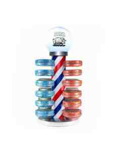 REUZEL DISPLAY BARBER POLE ESPOSITORE CERE PER 24 PEZZI