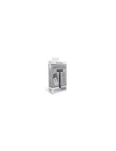 ROCKWELL 6C RASOIO DI SICUREZZA GUN METAL CON TRIPLA BASE
