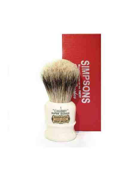 Simpson Pennello da Barba Chubby 1 Super Badger