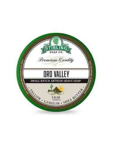 Stirling Oro Valley – Sapone da barba cuoiato-speziato 170 ml