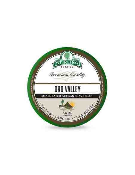 Stirling Oro Valley – Sapone da barba cuoiato-speziato 170 ml