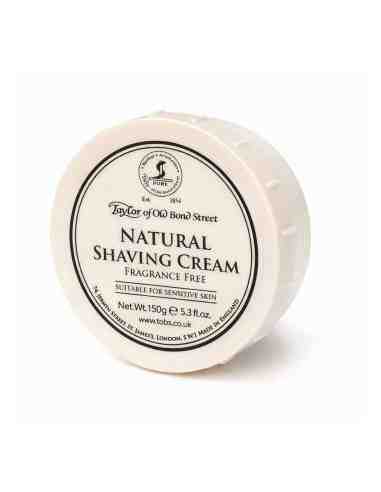 Sapone da barba Taylor of Old Bond Street Natural 150g senza profumo