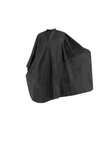 Mantella taglio nylon crinkly nera professionale 134x153 cm